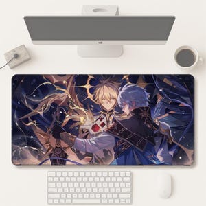 Honkai Star Rail Phainon stor spelmusmatta, anime-skrivbordsmatta, förlängd tangentbordsplatta för spelare och fans - present
