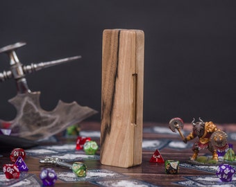 Dice Box Dungeon Dragons/Hero DnD box dobbelstenen kluis/Tafelblad Game opslag natiral Houtsoort/Dungeons Box/Tablet DnD Gift/