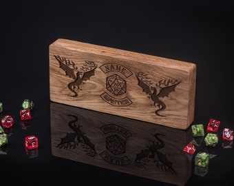 Role playing games Dice vault DD box Dice box Dungeons Dragons/Hero box /Tabletop Game storage game wood/Dungeons Box/DnD/Tablet DnD Gift/