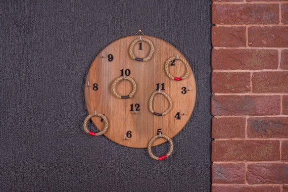 Ring tods outdoor game Wall woden games. Hook and Ring Game. Wall party rooms. Office decor. Outdoor game