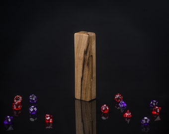 Dice Box Dungeon Dragons/Hero DnD box dice vault/Tabletop Game storage natiral Type of wood/Dungeons Box/Tablet DnD Gift/