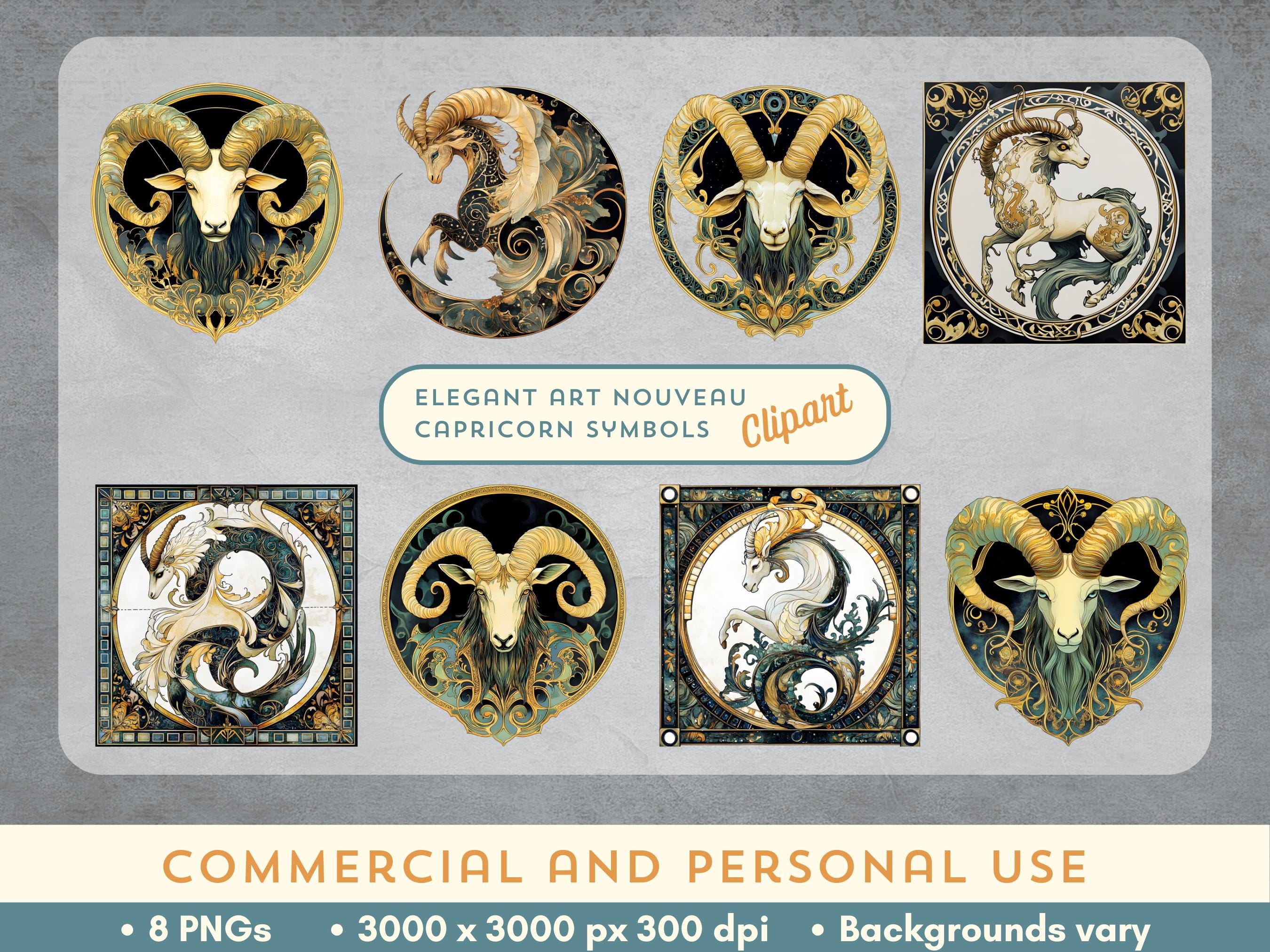 Capri Capricorn - Etsy Canada