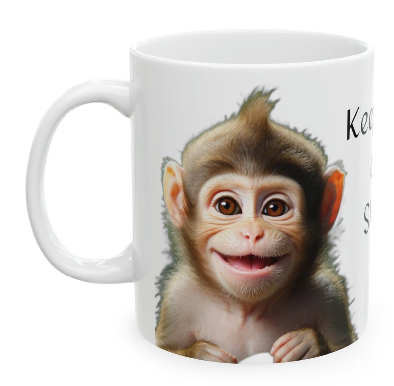 Keep Calm and Smile Mug, image 2