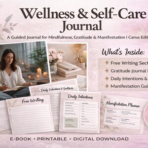 Journal Inspired by Mindful Living & Manifestation Practices