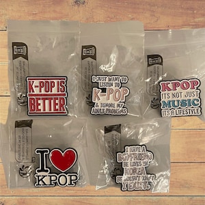 K-Pop Inspired Pins/Badges | BTS l BlackPink l Twice | NCT | Merch