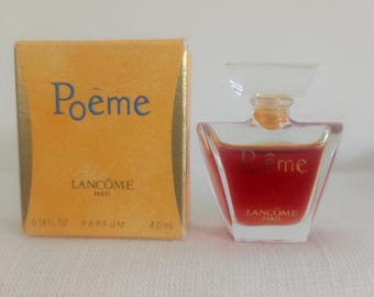 Poême Lancôme Miniature Perfume 4 ml Eau de Parfum Vintage Collector 1995