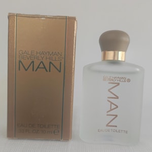 Man Gale Hayman Beverly Hills Perfume Miniature (mini profumo) 10 ml Eau de Toilette Vintage 1998
