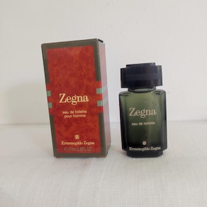 Zegna Eau de Toilette pour Homme Perfume Miniature 7 ml Profumo da uomo Ermenegildo Zegna Collezione Vintage 2003