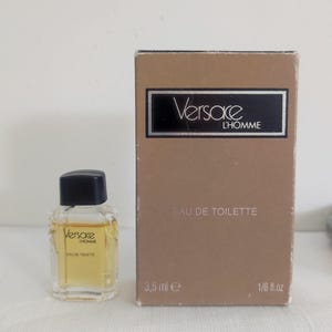 Versace L'Homme Profumo Eau de Toilette in miniatura 3,5 ml Vintage 1984