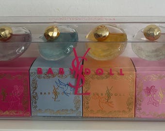 Vintage Baby Doll YSL Perfume, 90s Sparkling Eau De Toilette 50ml