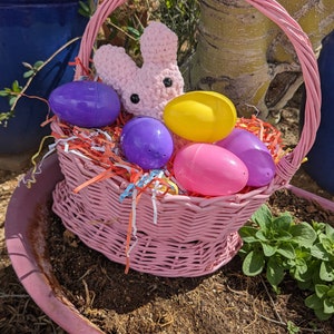 Crochet peeps marshmallow plush for easter