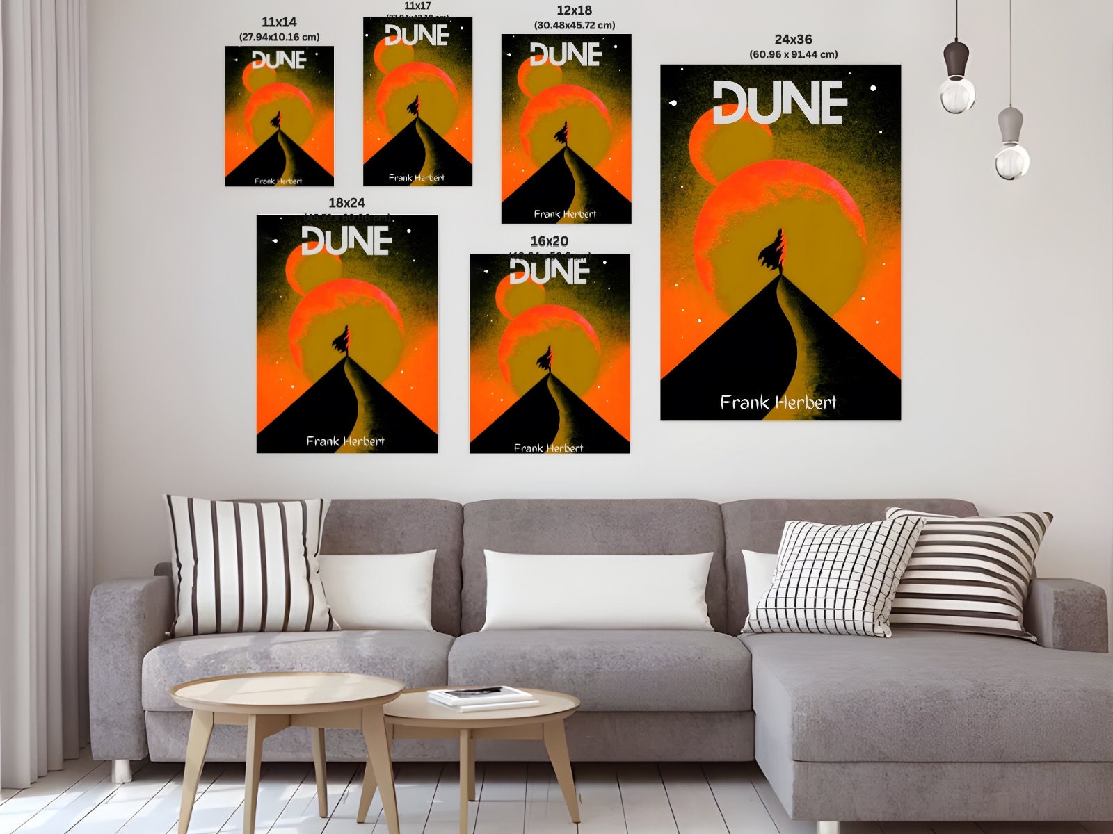 Dune Poster, Dune Wall Art, Dune Movie Art Print, Vintage Dune Poster ...