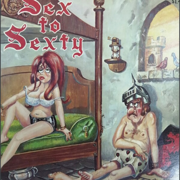 Comic Sex, 1970s Comic Magazine, Sexy Comics, Sex, 52 Pages