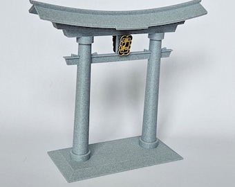 Marble Shinto Shrine Daiwa/Inari Torii Headphone Stand Decoration