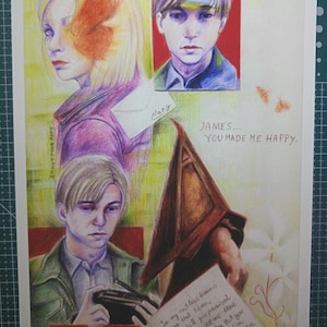 Print Drawing Silent Hill 2