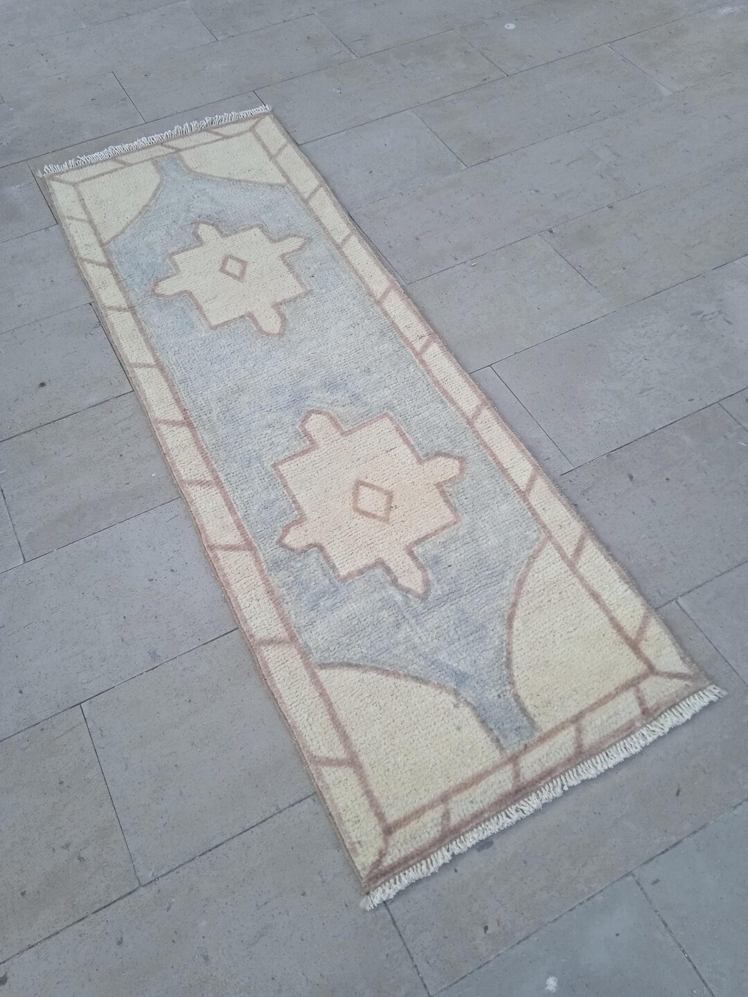2x6 Runner, Vintage, Home Decor Rug, Pastel Rug,2x6 Oushak,smallrug ...