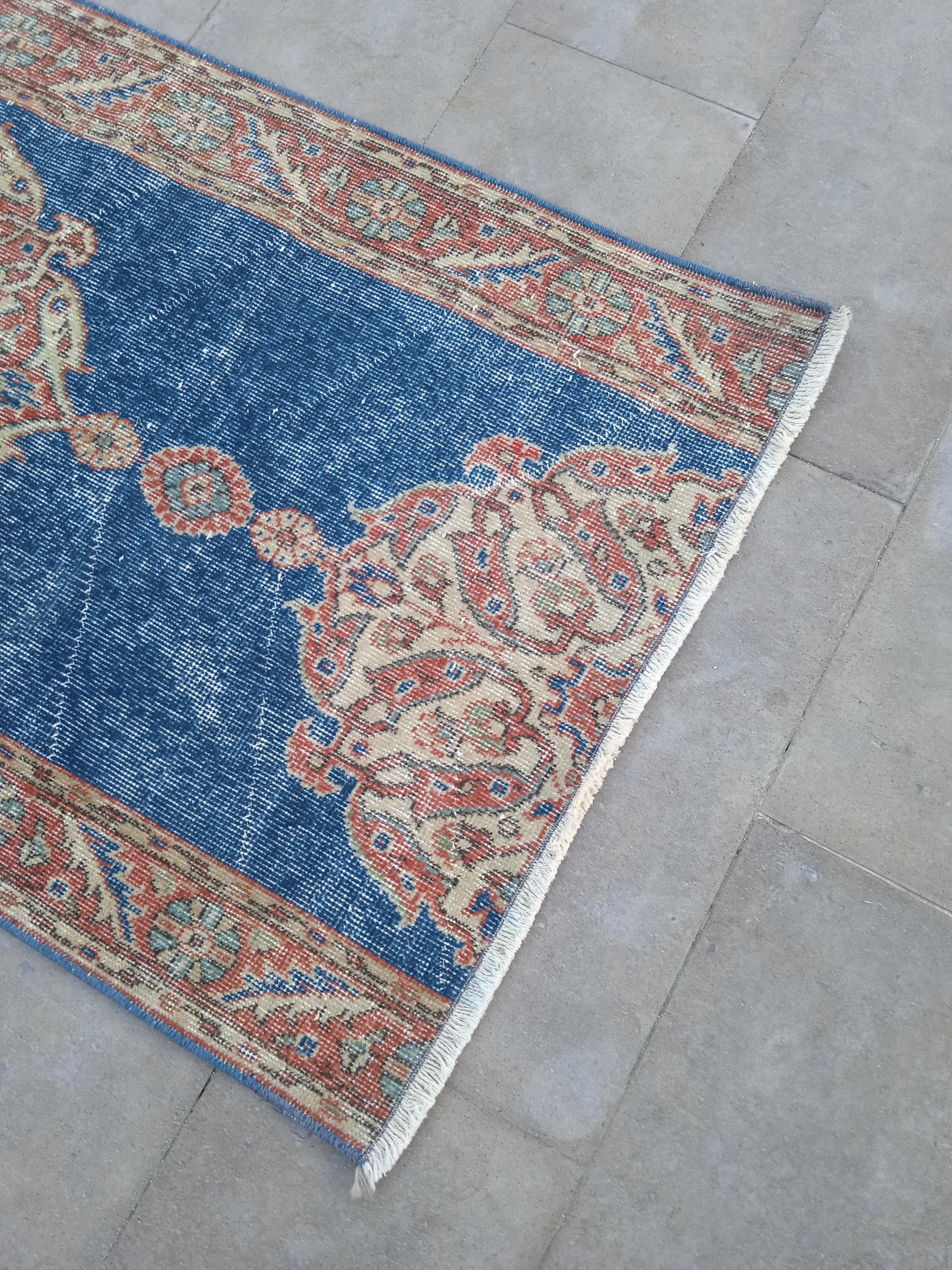 3x6ラグ、ヴィンテージラグ、3x6トルコラグ、3x6ウシャクラグ