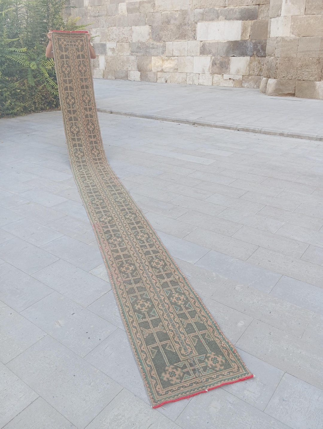 Vintage Turkish Corridor Rug, 1.10x20.0 Ft, Wool Stair Runner - Etsy UK