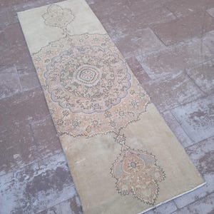2x7 Rug,2x7 Turkish rug,2x7 Brown rug,2x7 Runner Rug,2x7 Ousak rug,2x7Home loving,2x7 decor,2x7 vintage rug,Bedrm,livingroom 2.3x6.9 feet