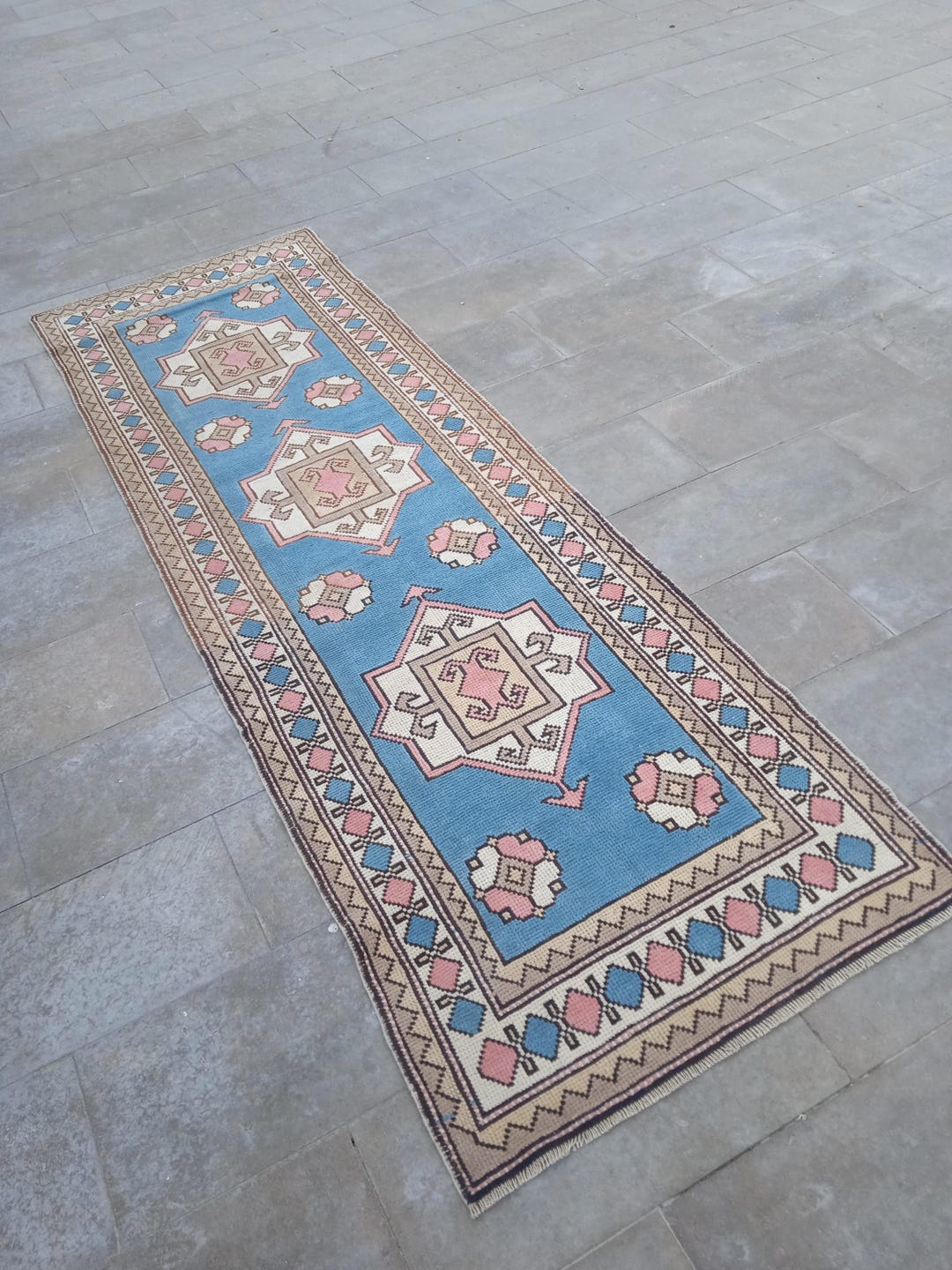 3x9 Turkish Rug,3x9 Hallway Rug,3x9 Entry Rug,kitchen Rug,anatolian Rug ...