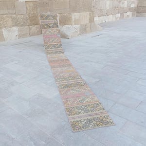 2x16 Rug, 2x20 Rug, 2x16 Vintage Rug, Runner Rug, Gang Rug, Traplopers, Home Decore Rug, Lange Runner, Patchwork Rug,