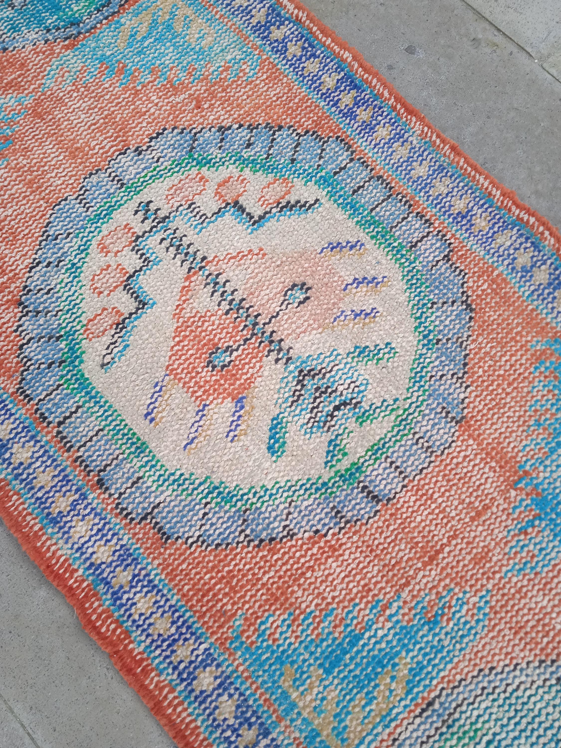 トルコ　ヴィンテージエリアラグ　Turkish Vintage area Rug トルコ ヴィンテージエリアラグ Turkish Vintage area Rug 【公式通販】