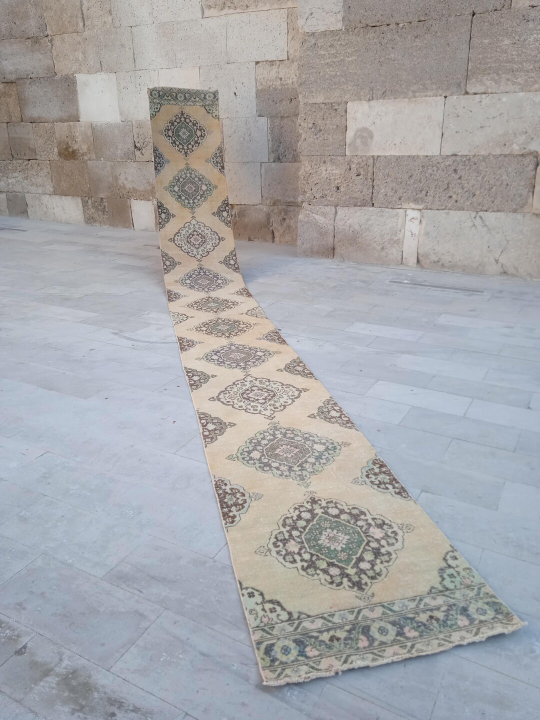 3x25 Runner Rug Extra Long, Large Long Runner Rug 25 Feet, Afghan Long ...