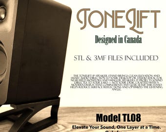 デスクトップスピーカースタンド [x2] | ブックシェルフウェッジ