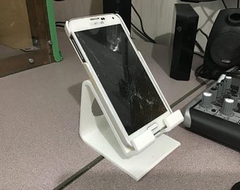 Simple Cell Phone Stand (STL File)(Digital Download)