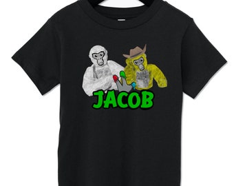 Personalized Gorilla Tag Game Shirt: Custom Sport Tee