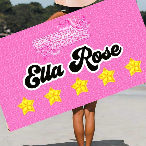 Personalized/customized Dressed to Impress Pink Roblox Plush Beach/bath Towel, Custom Unique Gift - Etsy Personalized/customized Dressed to Impress Pink Roblox Plush Beach/bath Towel, Custom Unique Gift - Etsy