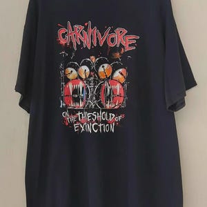 Carnivore Band Shirt - Etsy