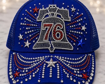Freedom Drip Liberty Bell Custom Philly Inspired Hat,
