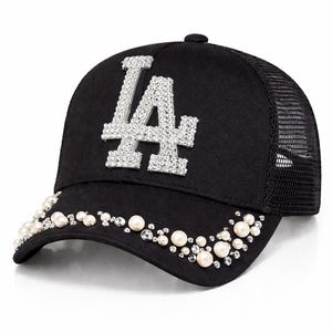 Baseball Cap With Pearls - Etsy display picture 1