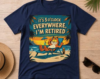 Retired T-Shirt: It's 5 O'Clock Everywhere Tee