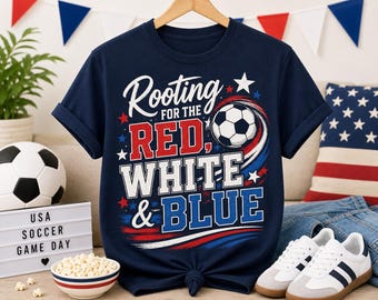 Rooting for the Red, White & Blue Tee