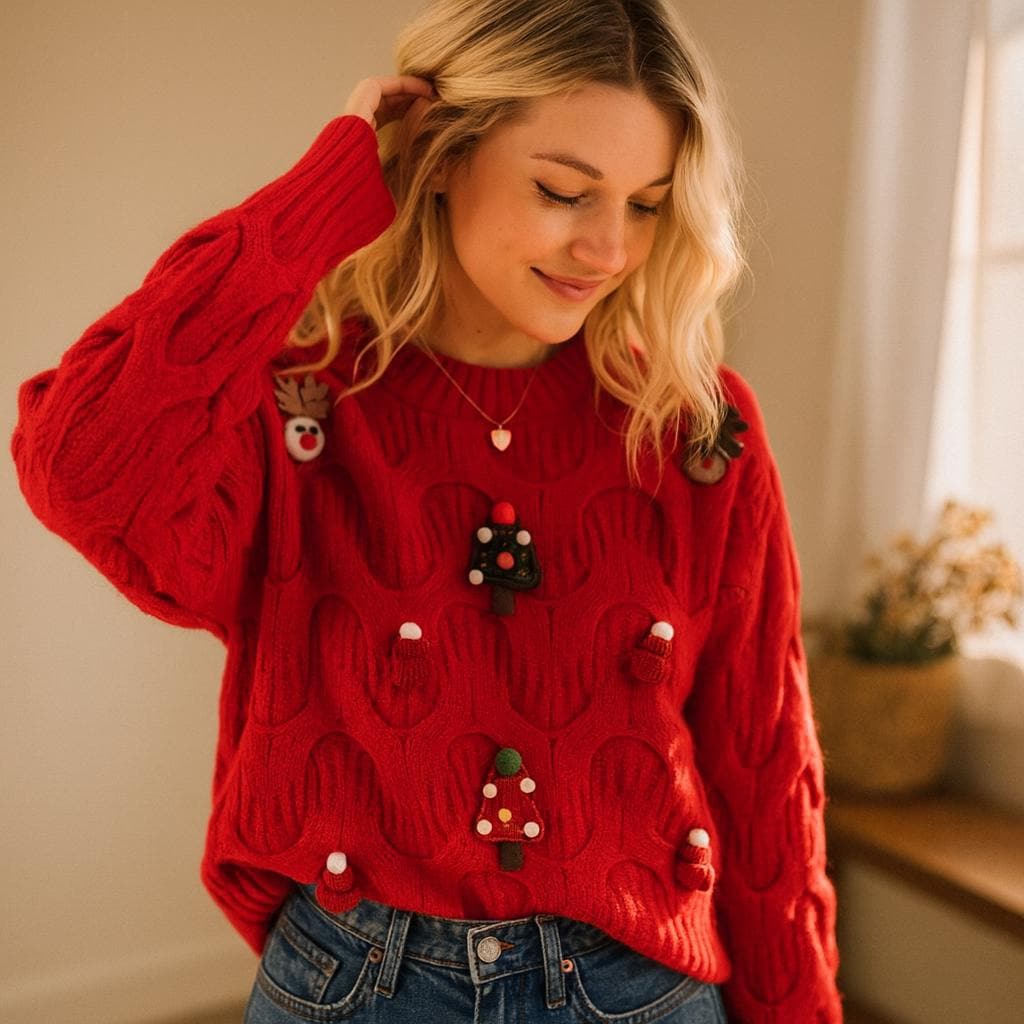Ugly Christmas Sweater Plus Size Australia
