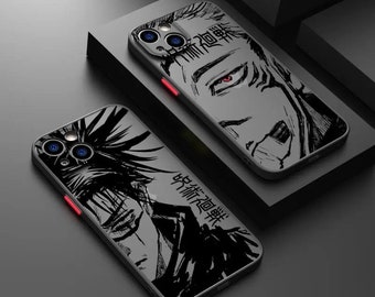 Custodia per telefono Anime Jujutsu Kaisen per iPhone 11 12 13 14 15 Pro Max