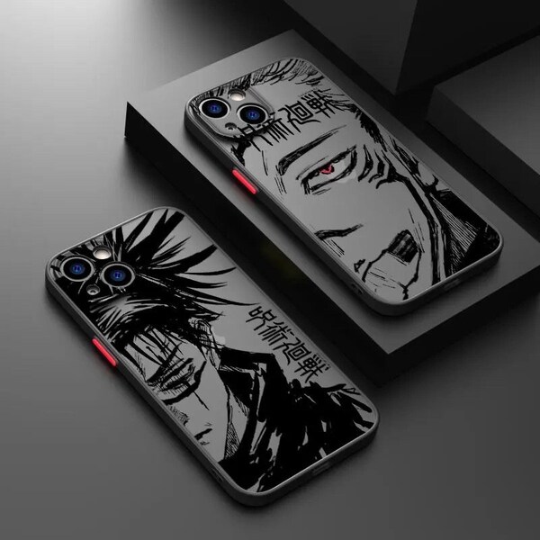 Anime Jujutsu Kaisen Phone Case For iPhone 11 12 13 14 15 Pro Max