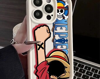 Anime One Piece Handyhülle für iPhone 11 12 13 14 15 Pro Max