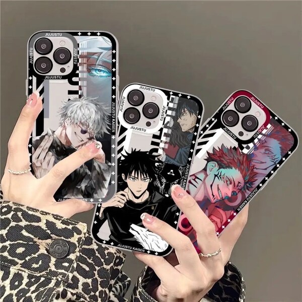 Anime Jujutsu Kaisen Phone Case For iPhone 11 12 13 14 15 Pro Max