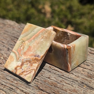 2 Inch Onyx Jewelry Box