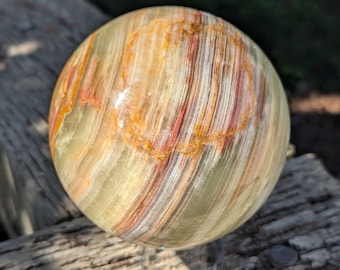 Green Onyx 4" Sphere