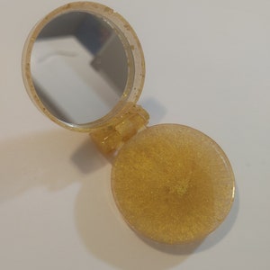 Gold Circle Glitter Mirror image 3