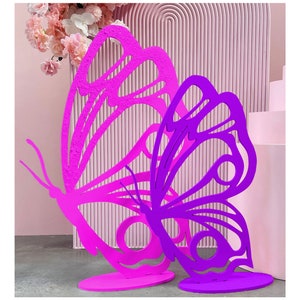 Wooden Butterfly prop, sweet sixteen butterfly  party, birthday butterfly party, butterfly princess, wedding decor, Butterfly party theme
