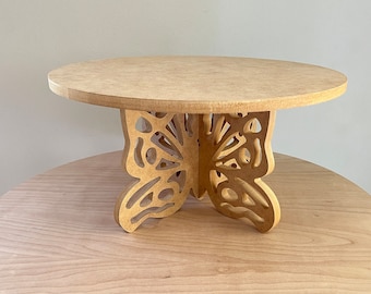 Butterfly Cake Stand for large cake, wedding cake display, Birthday cake stand, Butterfly theme cake decoration, butterfly party cake stand