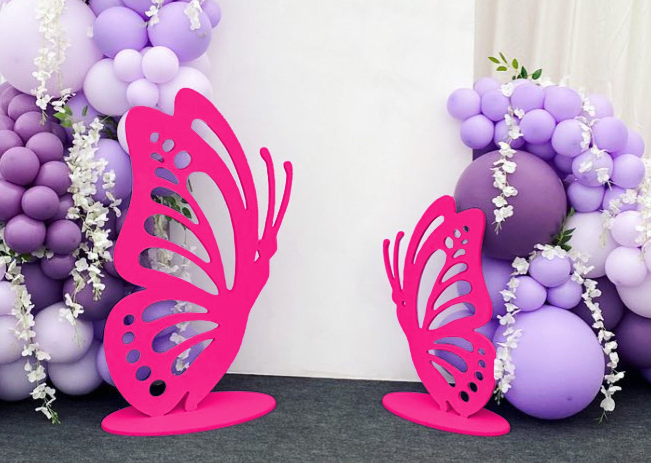 Wooden Butterfly Backdrop Butterfly Party Prop Birthday Butterfly Theme Kids Party Decor Butterfly for Baby Shower Wedding Decor Event Etsy