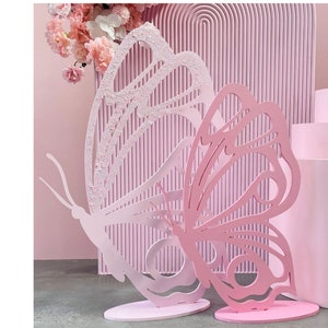 Wood Butterfly prop, butterfly princess, butterflies party, party backdrop, wedding decorations, Butterfly theme, event decor