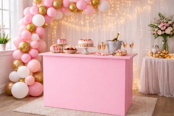Collapsible Charcuterie Cart, Wooden Catering Snack Bar, Mobile Display Stand, wood catering cart, mobile vendor cart, party cake display