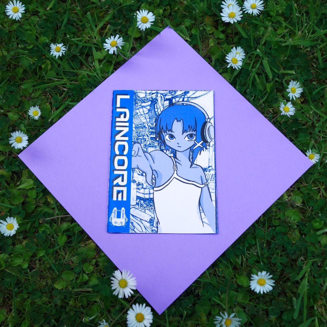 Laincore Zine - Breakcore X Serial Experiments Lain - Etsy